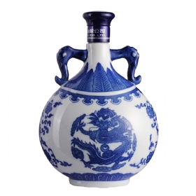 红星二锅头国粹青花瓷52度750毫升（珍品）